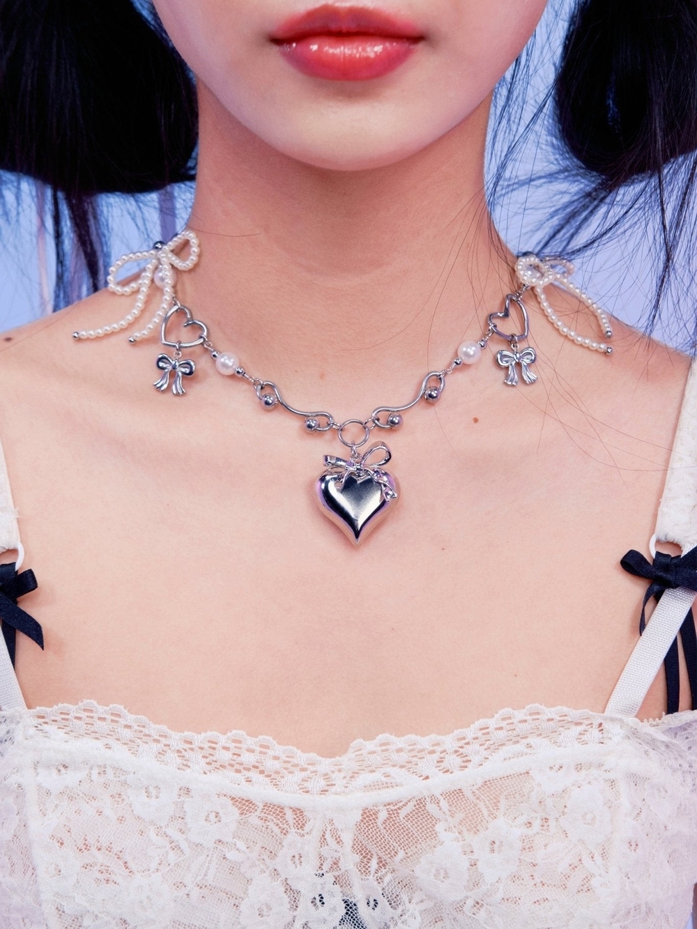 OHT Heart Necklace - Picture 2 of 2